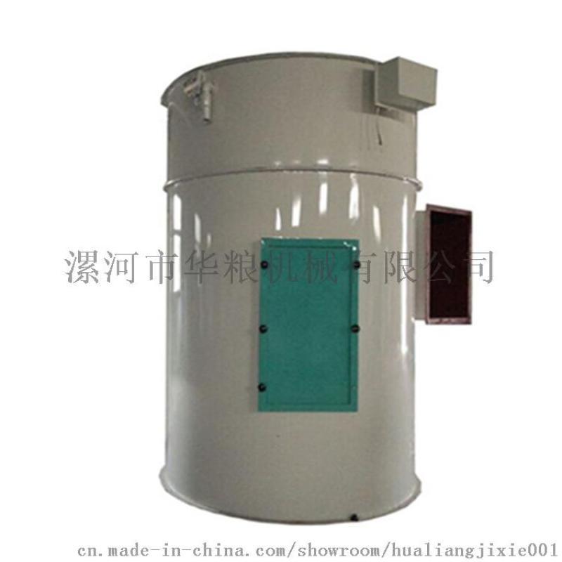 小麦加工设备低压脉冲长布袋除尘器除尘流程